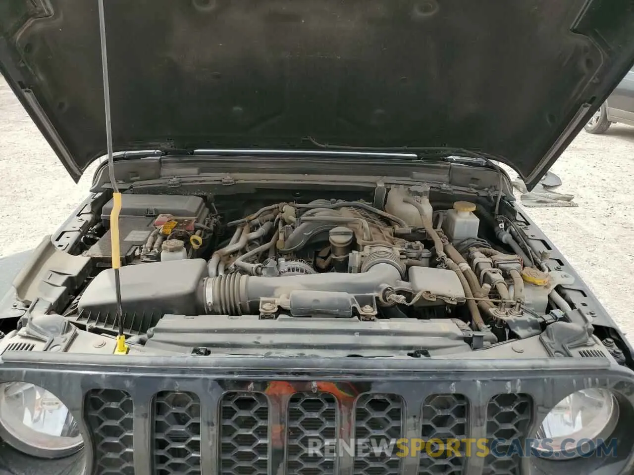 11 Photograph of a damaged car 1C6HJTAG6NL125790 JEEP GLADIATOR 2022