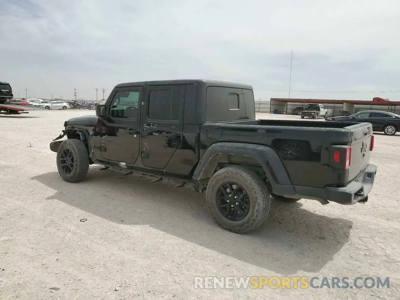 2 Photograph of a damaged car 1C6HJTAG6NL125790 JEEP GLADIATOR 2022