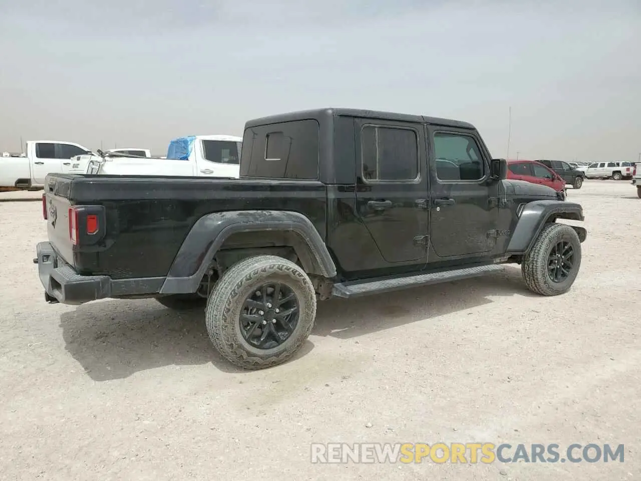 3 Photograph of a damaged car 1C6HJTAG6NL125790 JEEP GLADIATOR 2022