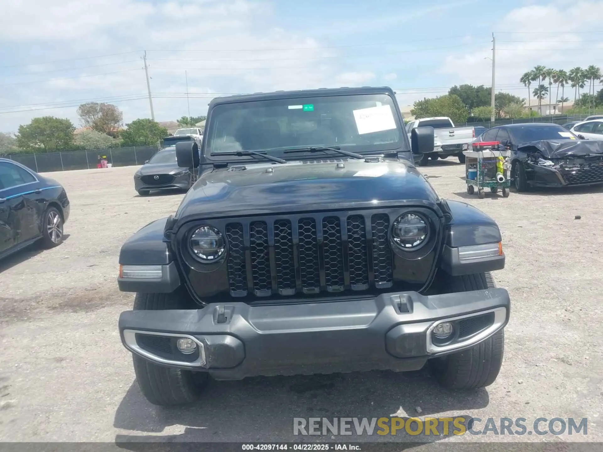 13 Фотография поврежденного автомобиля 1C6HJTAG7NL161701 JEEP GLADIATOR 2022