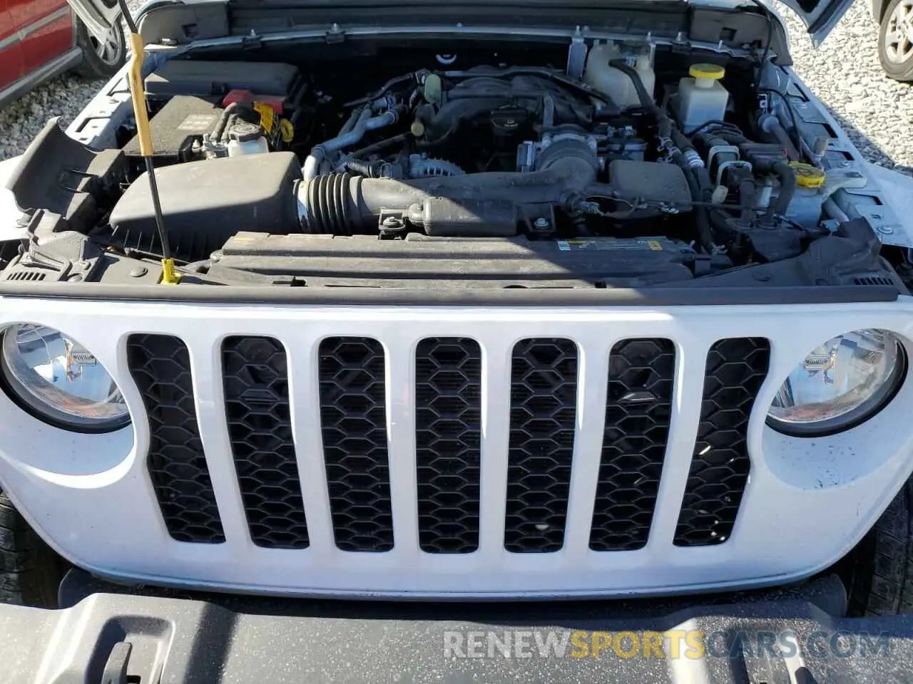 11 Photograph of a damaged car 1C6HJTAG8NL149170 JEEP GLADIATOR 2022
