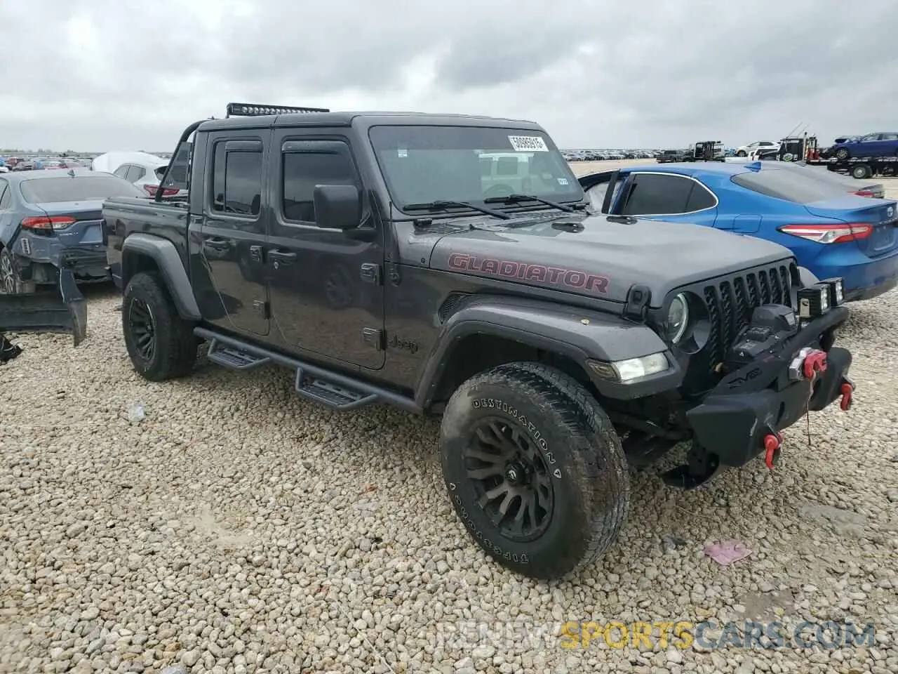 4 Photograph of a damaged car 1C6HJTAGXNL126523 JEEP GLADIATOR 2022