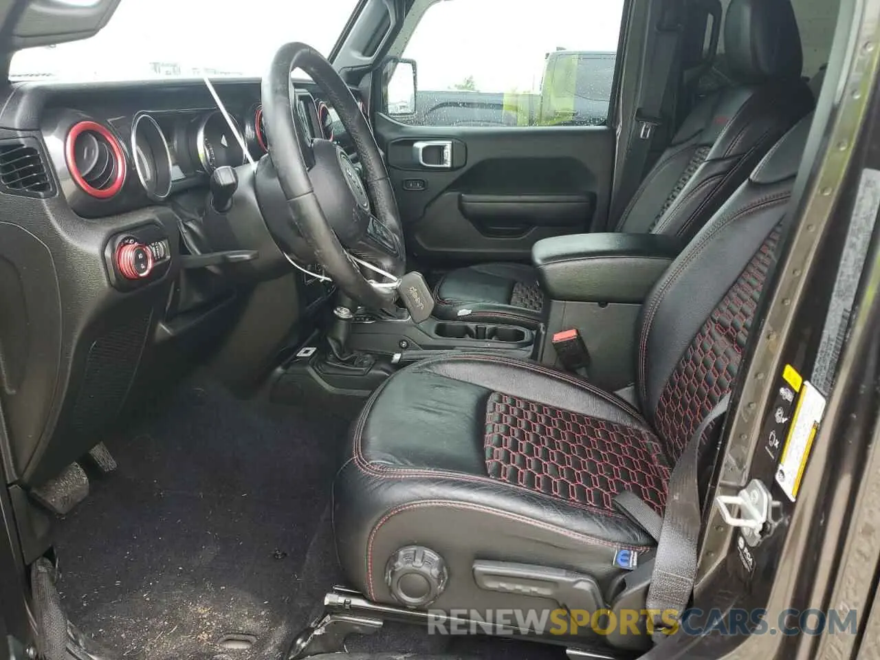 7 Photograph of a damaged car 1C6HJTAGXNL126523 JEEP GLADIATOR 2022