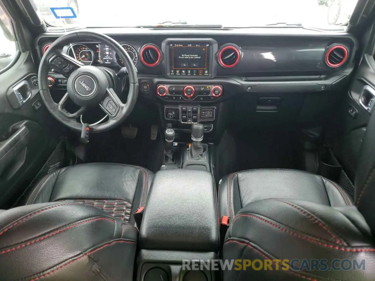 8 Photograph of a damaged car 1C6HJTAGXNL126523 JEEP GLADIATOR 2022