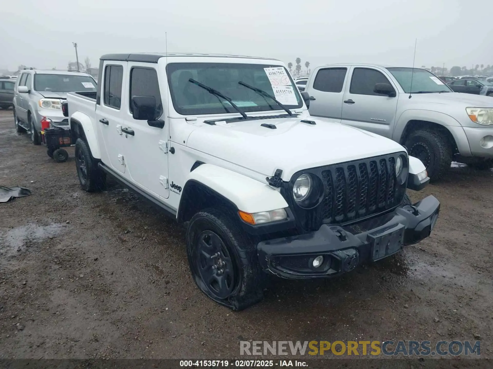 1 Фотография поврежденного автомобиля 1C6HJTAGXNL143080 JEEP GLADIATOR 2022