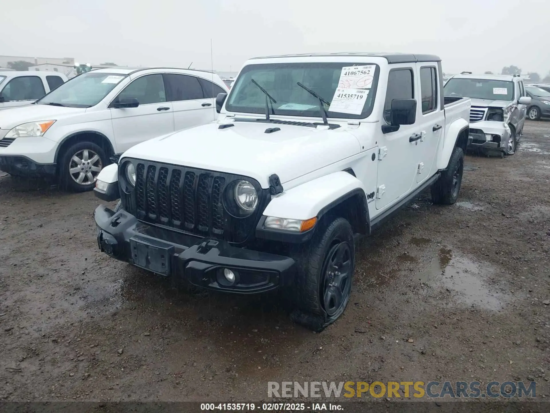 2 Фотография поврежденного автомобиля 1C6HJTAGXNL143080 JEEP GLADIATOR 2022