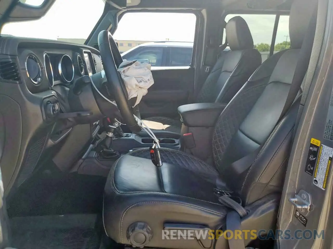 7 Photograph of a damaged car 1C6HJTFG0NL178705 JEEP GLADIATOR 2022