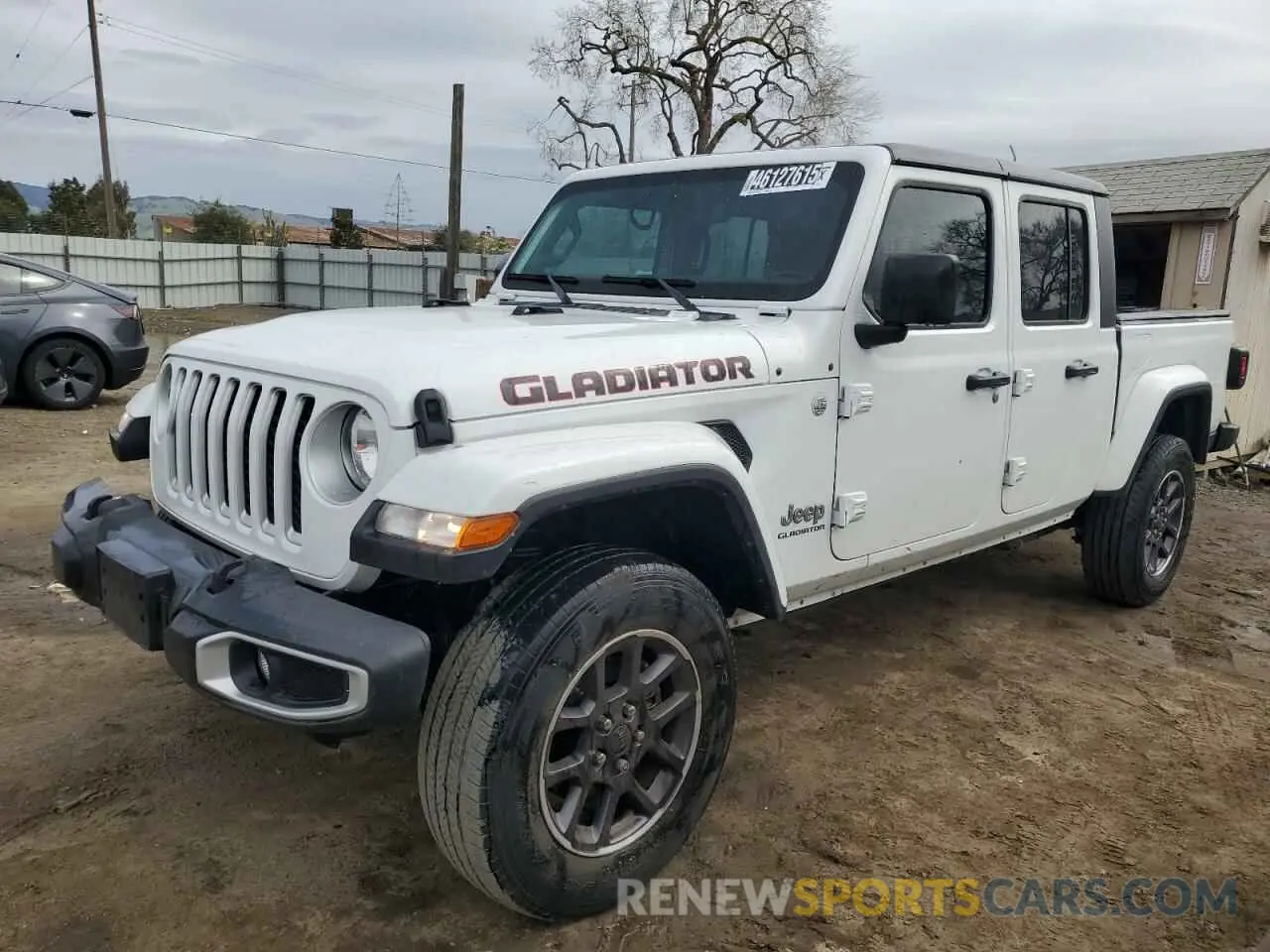 1 Photograph of a damaged car 1C6HJTFG2NL103018 JEEP GLADIATOR 2022