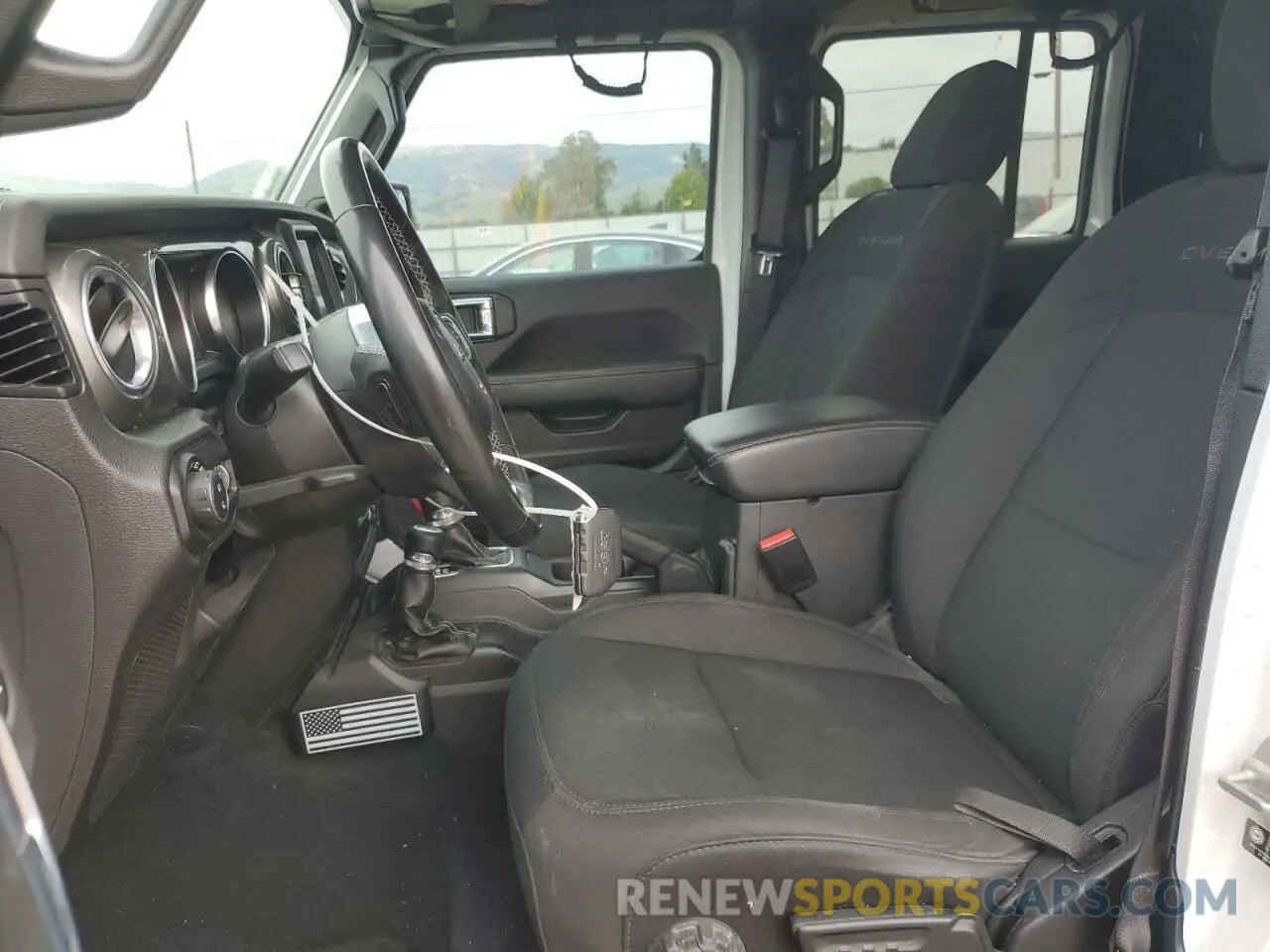 7 Photograph of a damaged car 1C6HJTFG2NL103018 JEEP GLADIATOR 2022