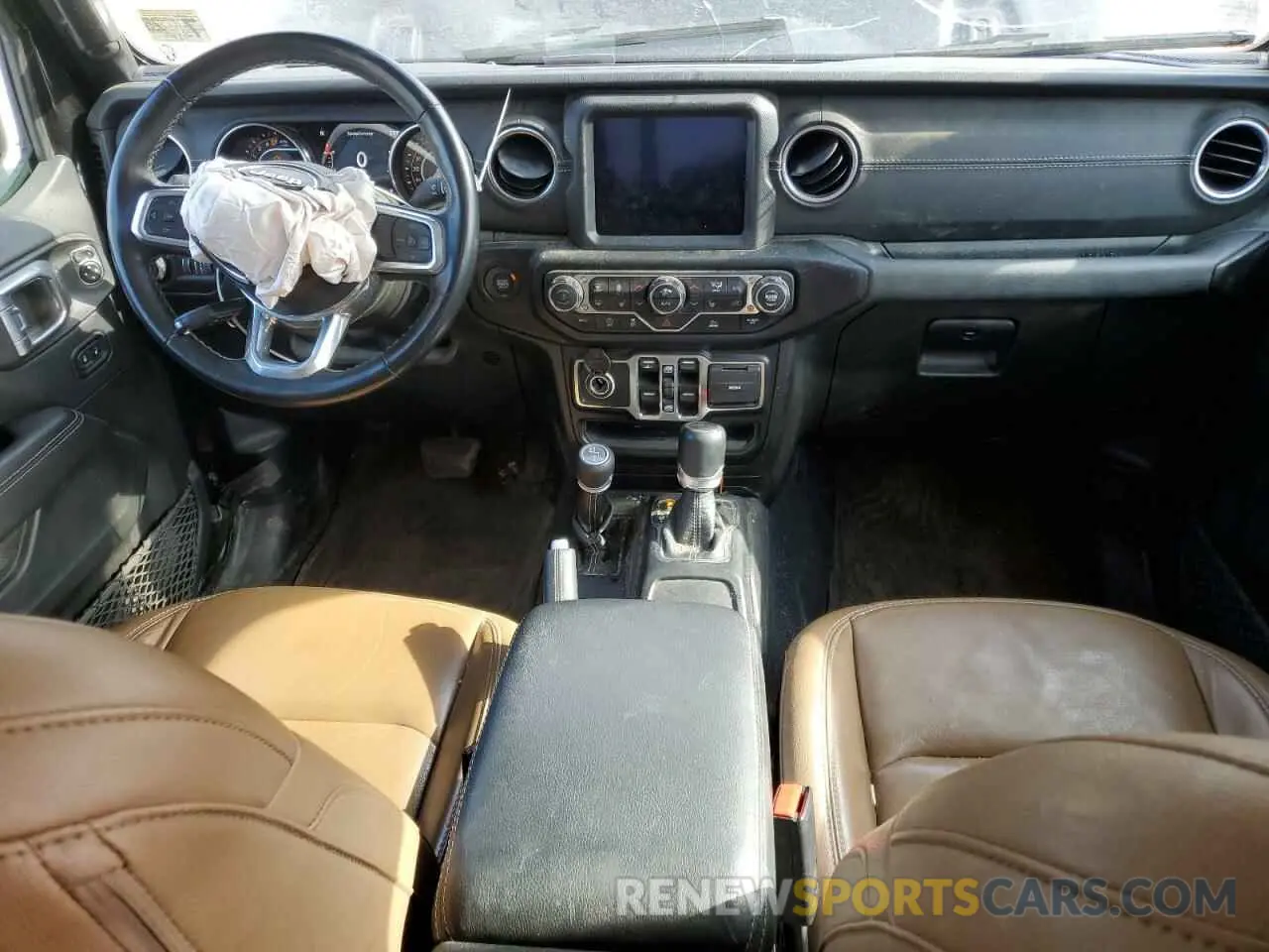 8 Фотография поврежденного автомобиля 1C6HJTFG4NL128874 JEEP GLADIATOR 2022
