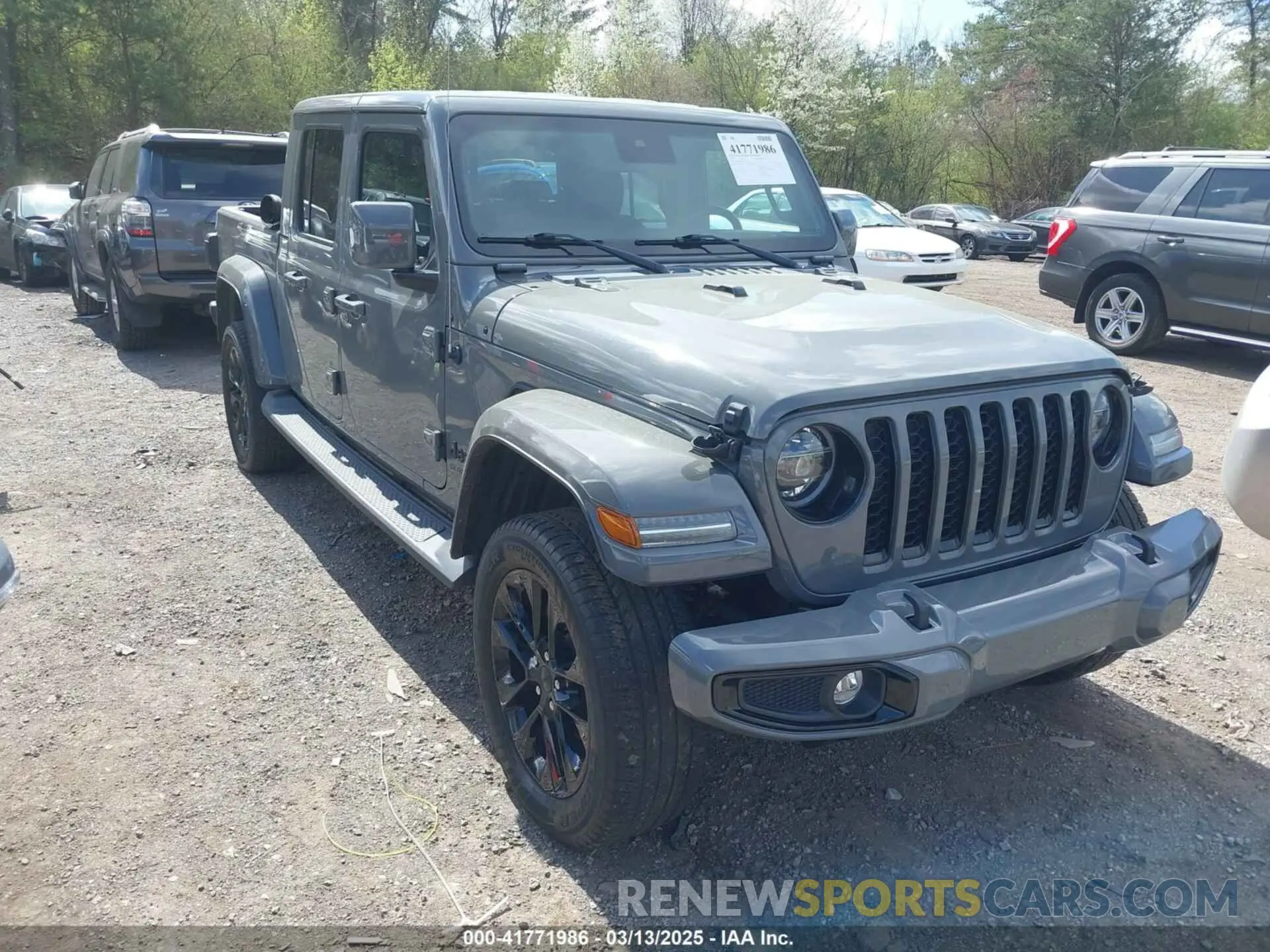 1 Photograph of a damaged car 1C6HJTFG5NL114661 JEEP GLADIATOR 2022