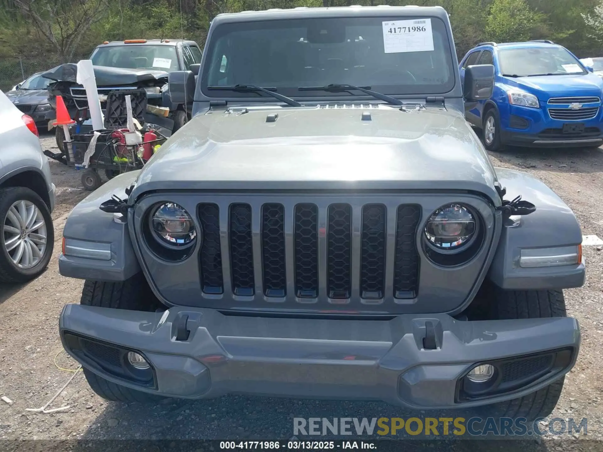 6 Photograph of a damaged car 1C6HJTFG5NL114661 JEEP GLADIATOR 2022