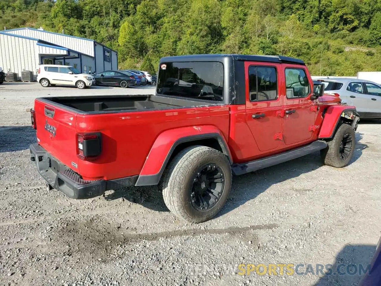 3 Photograph of a damaged car 1C6HJTFG6NL103412 JEEP GLADIATOR 2022