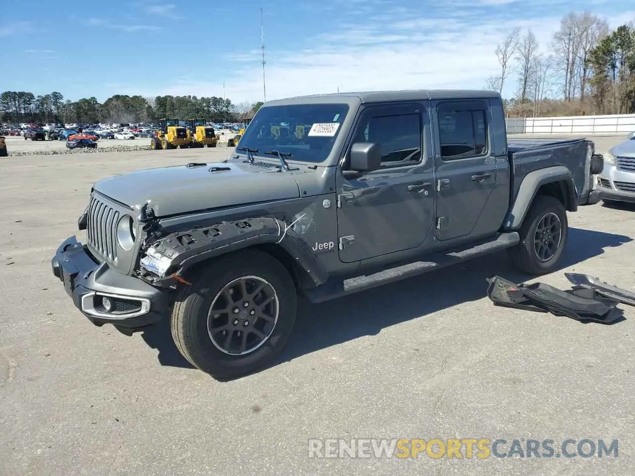 1 Фотография поврежденного автомобиля 1C6HJTFG7NL164641 JEEP GLADIATOR 2022