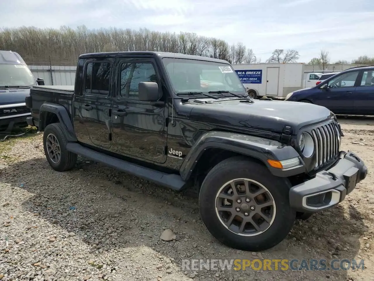 4 Photograph of a damaged car 1C6HJTFG9NL152720 JEEP GLADIATOR 2022