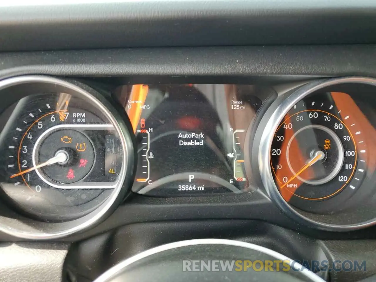 9 Photograph of a damaged car 1C6HJTFG9NL152720 JEEP GLADIATOR 2022