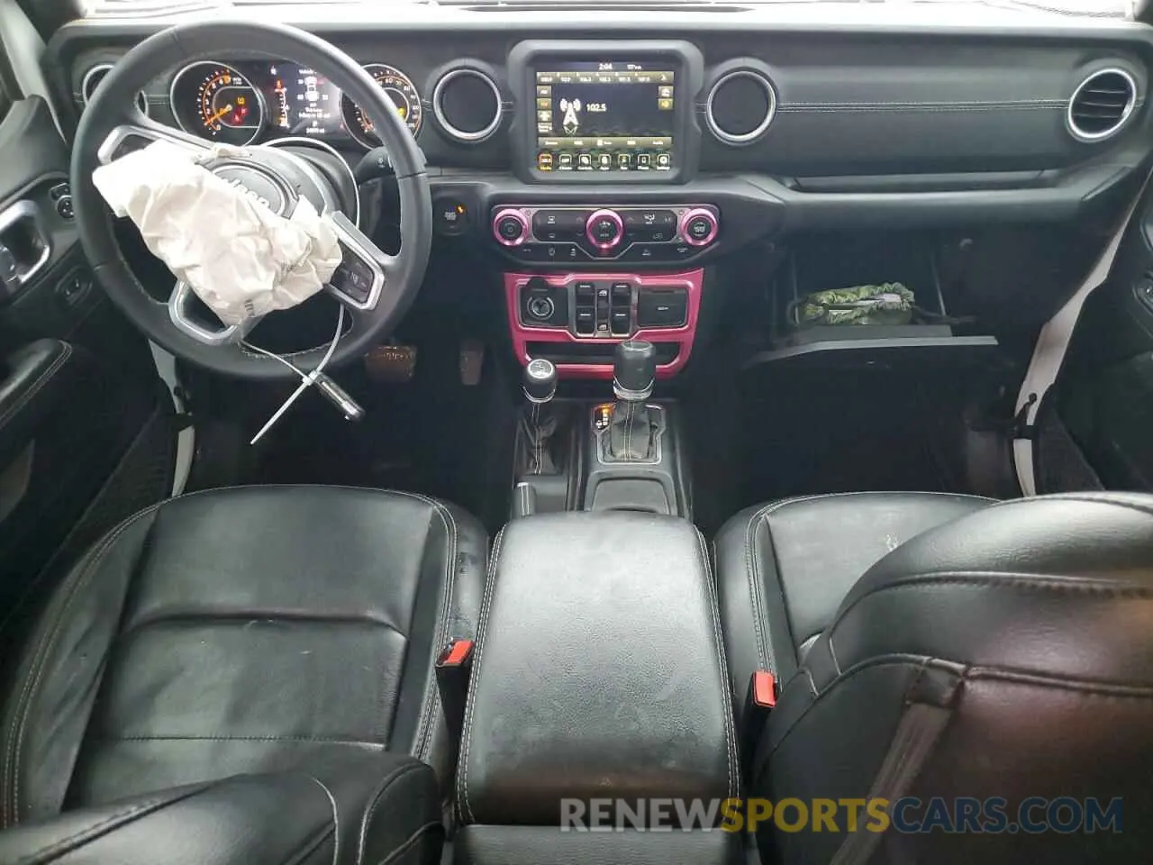 8 Фотография поврежденного автомобиля 1C6HJTFGXNL122464 JEEP GLADIATOR 2022