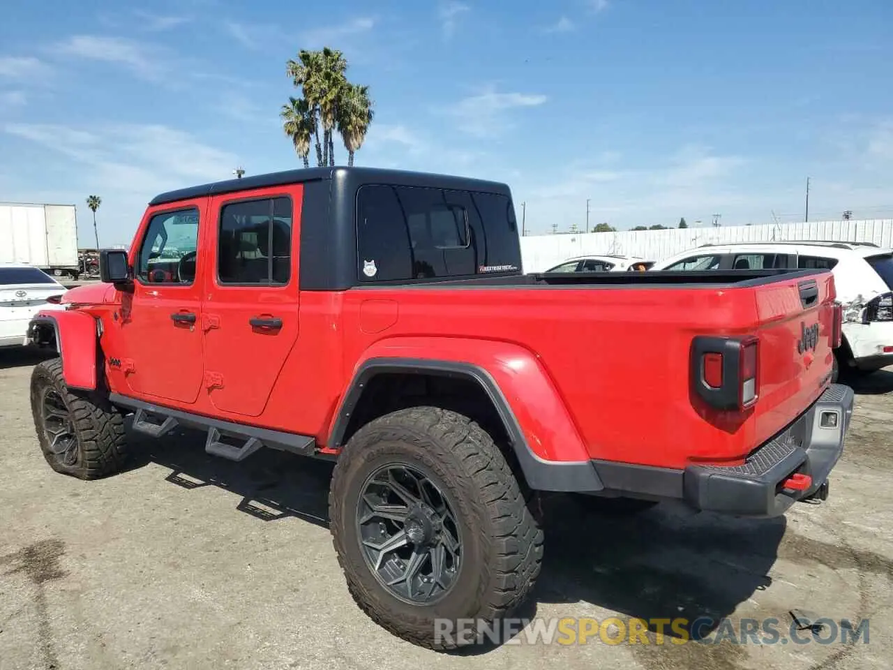 2 Фотография поврежденного автомобиля 1C6JJTAG0NL116035 JEEP GLADIATOR 2022