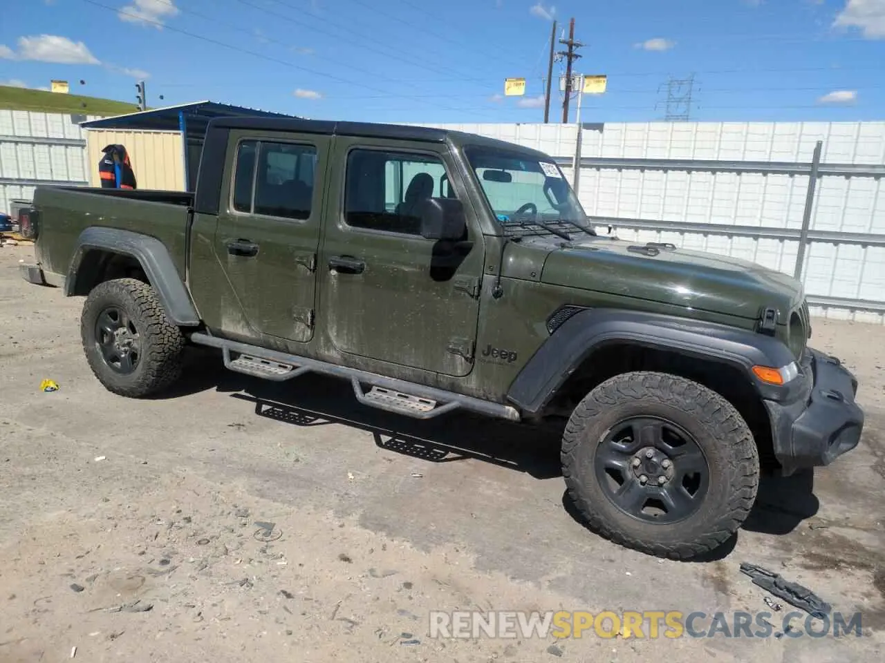 4 Photograph of a damaged car 1C6JJTAG2NL127148 JEEP GLADIATOR 2022