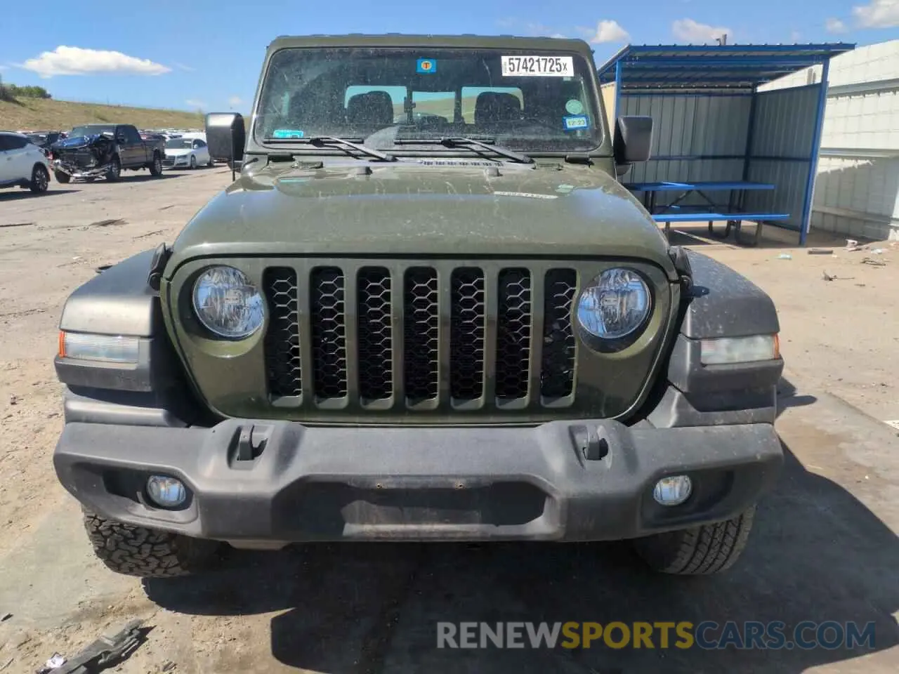 5 Photograph of a damaged car 1C6JJTAG2NL127148 JEEP GLADIATOR 2022