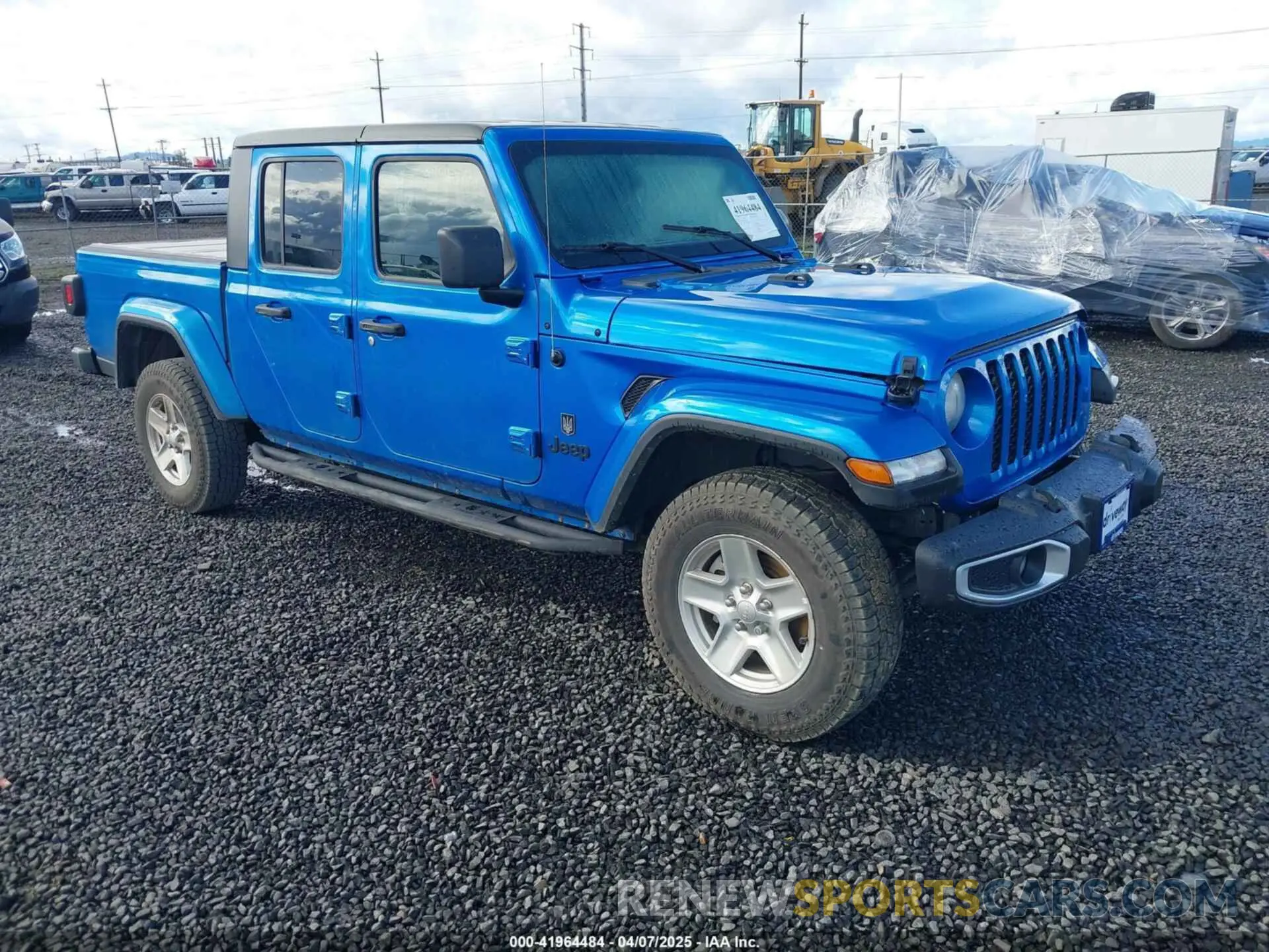 1 Photograph of a damaged car 1C6JJTAM4NL130350 JEEP GLADIATOR 2022