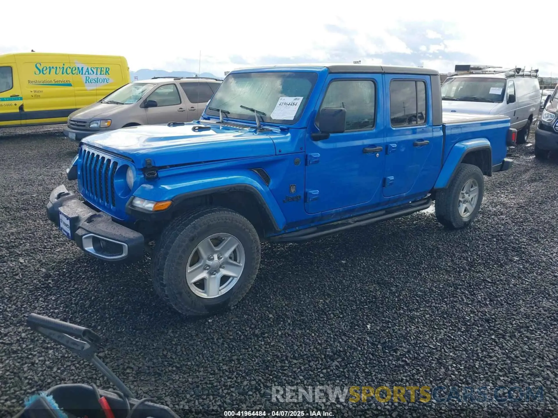 2 Photograph of a damaged car 1C6JJTAM4NL130350 JEEP GLADIATOR 2022