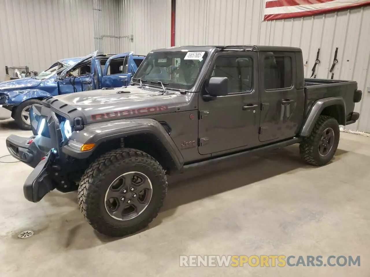 1 Фотография поврежденного автомобиля 1C6JJTBG0NL124456 JEEP GLADIATOR 2022