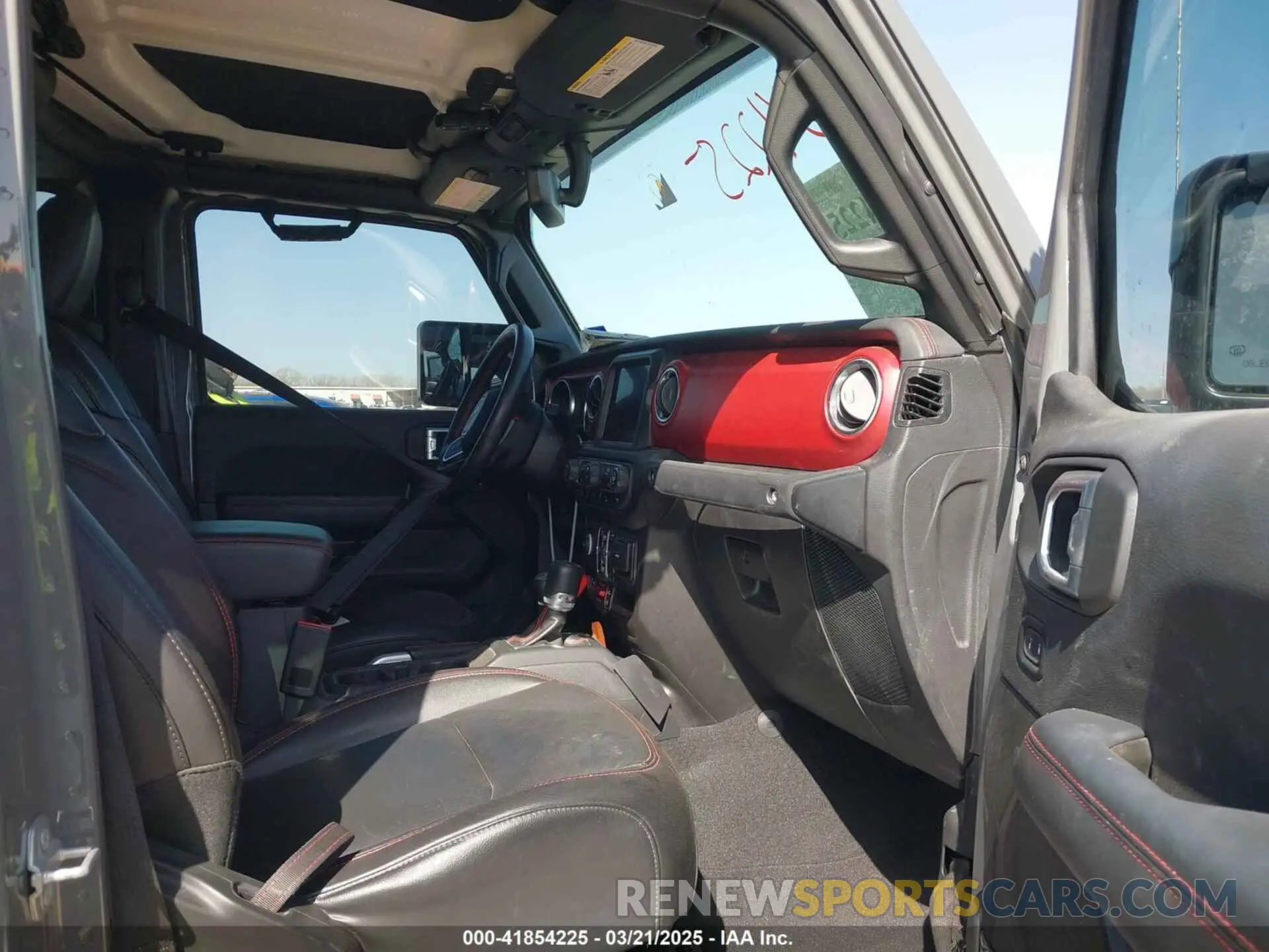 5 Photograph of a damaged car 1C6JJTBG2NL167034 JEEP GLADIATOR 2022