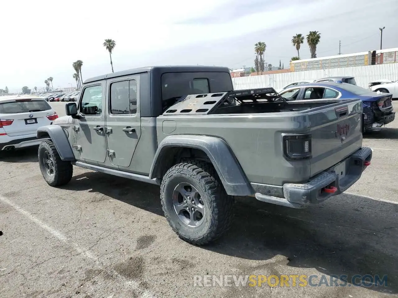 2 Photograph of a damaged car 1C6JJTBG5NL149501 JEEP GLADIATOR 2022