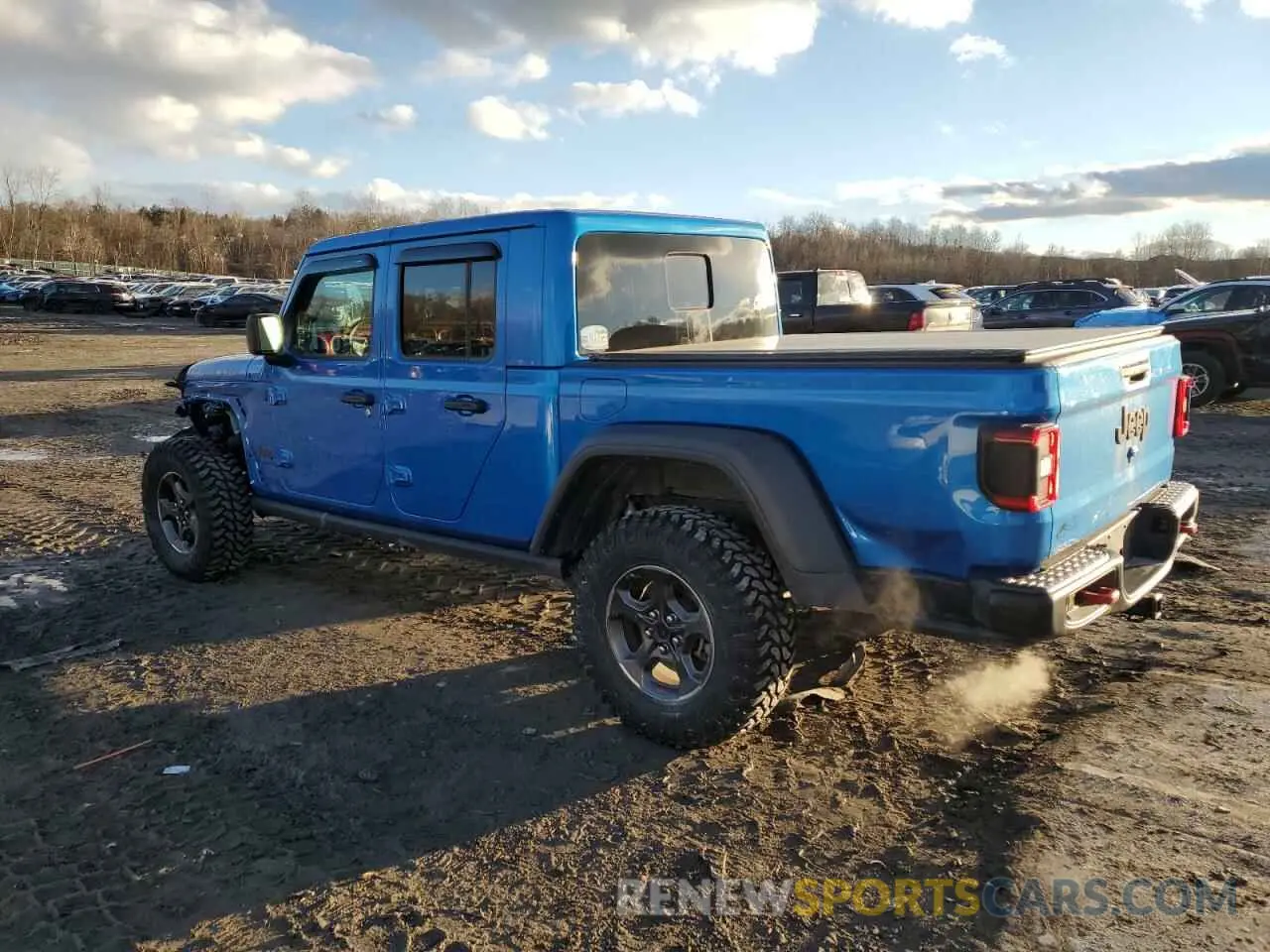 2 Фотография поврежденного автомобиля 1C6JJTBG9NL102553 JEEP GLADIATOR 2022