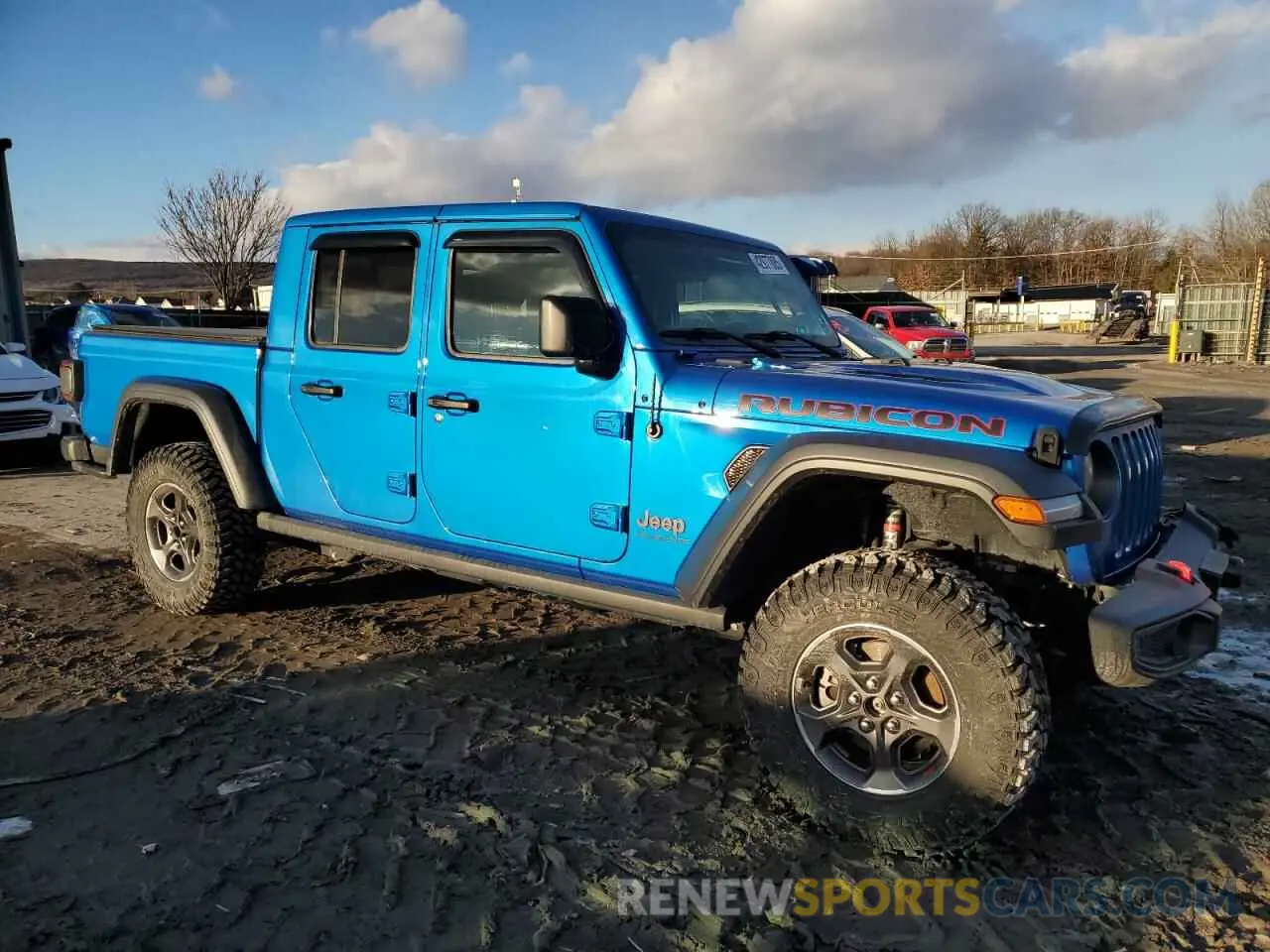 4 Фотография поврежденного автомобиля 1C6JJTBG9NL102553 JEEP GLADIATOR 2022