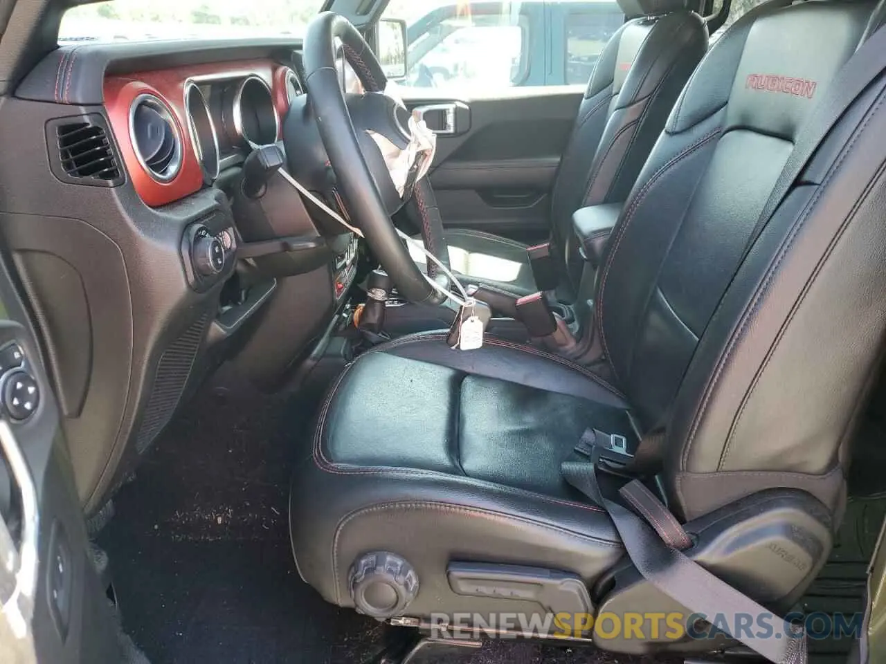 7 Photograph of a damaged car 1C6JJTBGXNL130958 JEEP GLADIATOR 2022