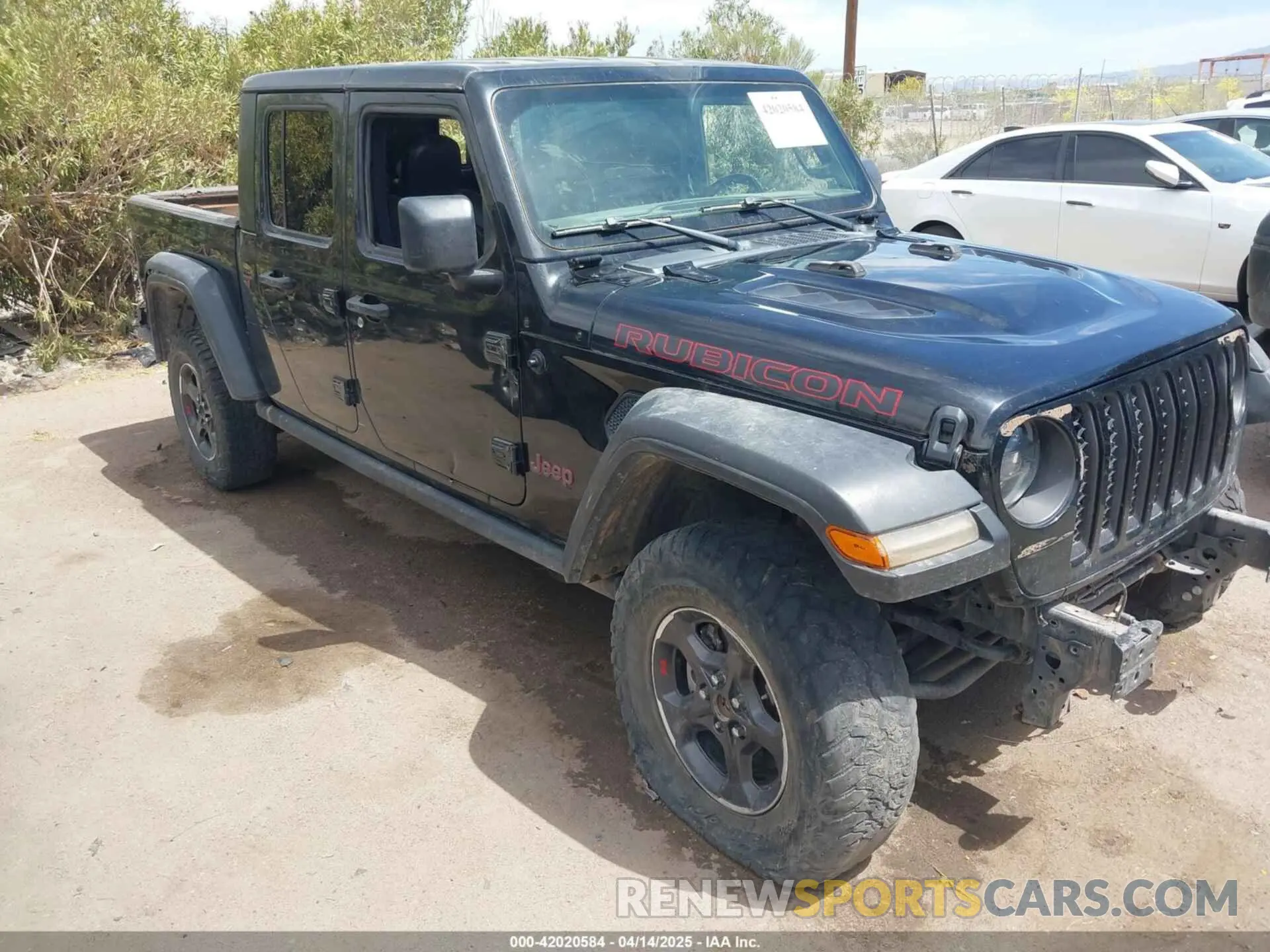 1 Фотография поврежденного автомобиля 1C6JJTBM3NL165377 JEEP GLADIATOR 2022