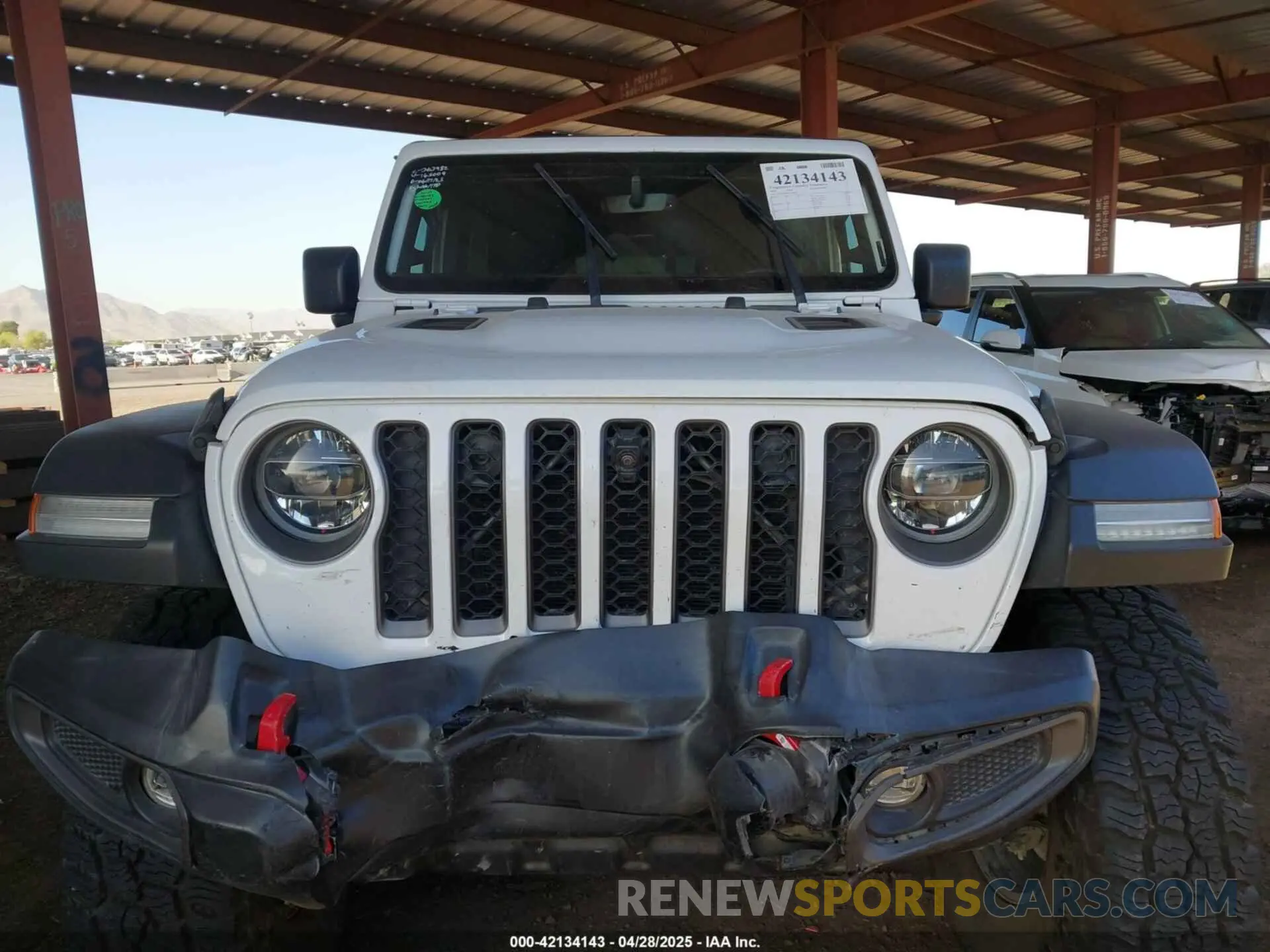 12 Фотография поврежденного автомобиля 1C6JJTBM6NL145009 JEEP GLADIATOR 2022