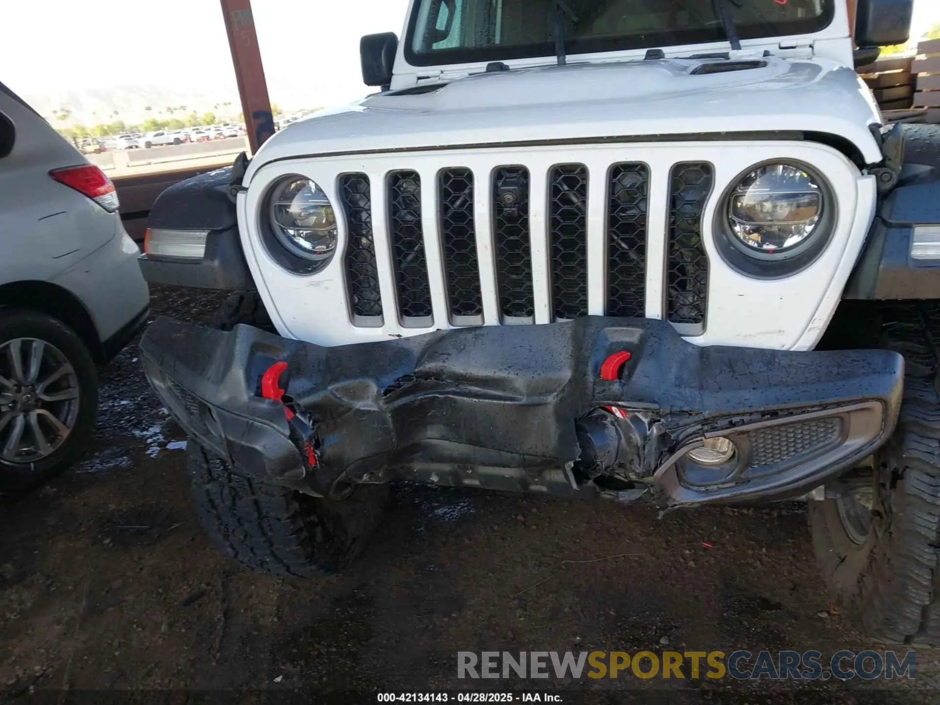 6 Фотография поврежденного автомобиля 1C6JJTBM6NL145009 JEEP GLADIATOR 2022