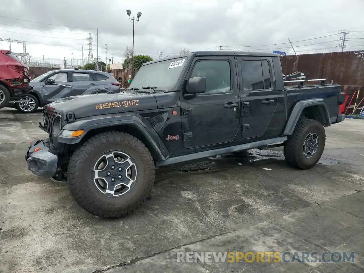1 Фотография поврежденного автомобиля 1C6JJTEG0NL166623 JEEP GLADIATOR 2022
