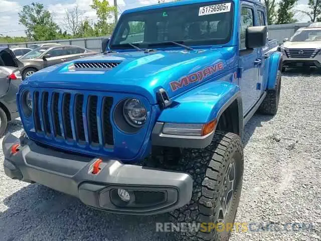 11 Photograph of a damaged car 1C6JJTEG2NL172679 JEEP GLADIATOR 2022