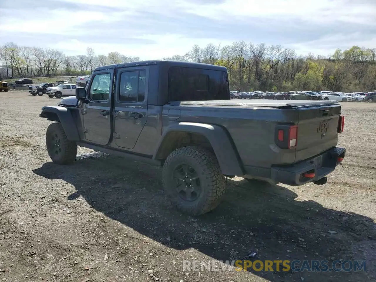 2 Photograph of a damaged car 1C6JJTEG4NL163076 JEEP GLADIATOR 2022