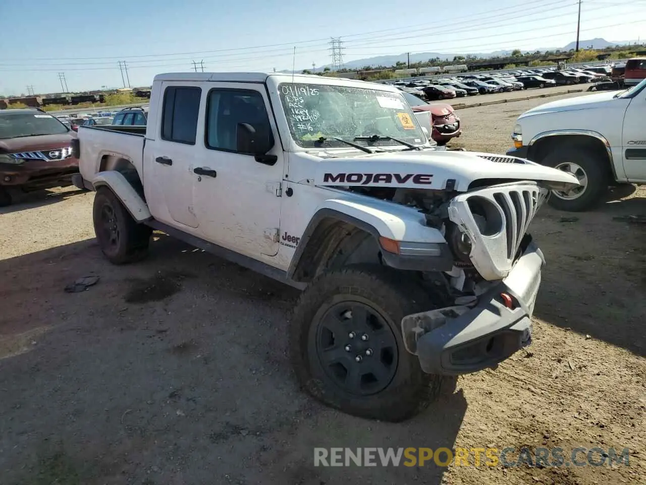 4 Photograph of a damaged car 1C6JJTEG7NL172208 JEEP GLADIATOR 2022