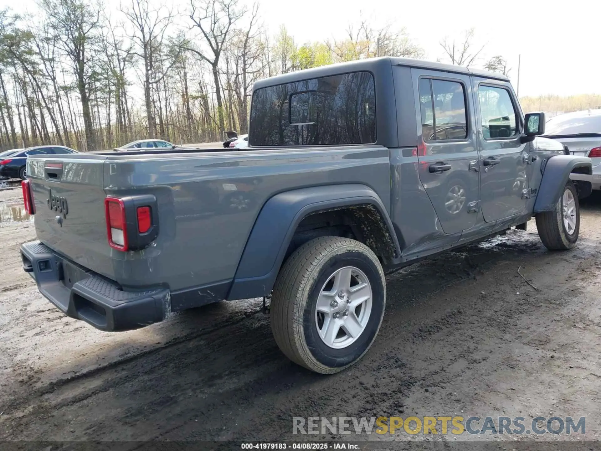 4 Фотография поврежденного автомобиля 1C6HJTAG1PL522374 JEEP GLADIATOR 2023