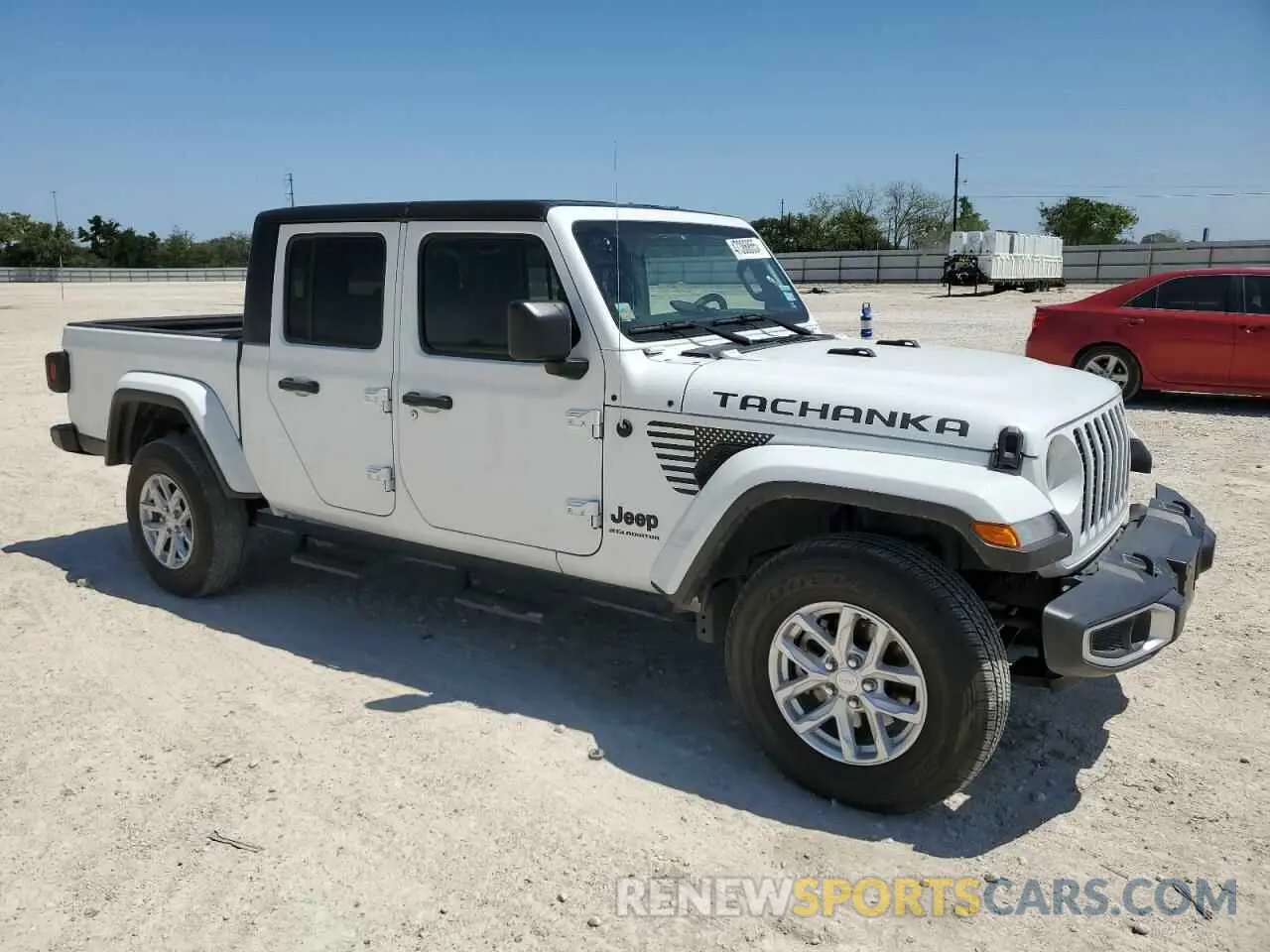 4 Photograph of a damaged car 1C6HJTAG1PL585720 JEEP GLADIATOR 2023