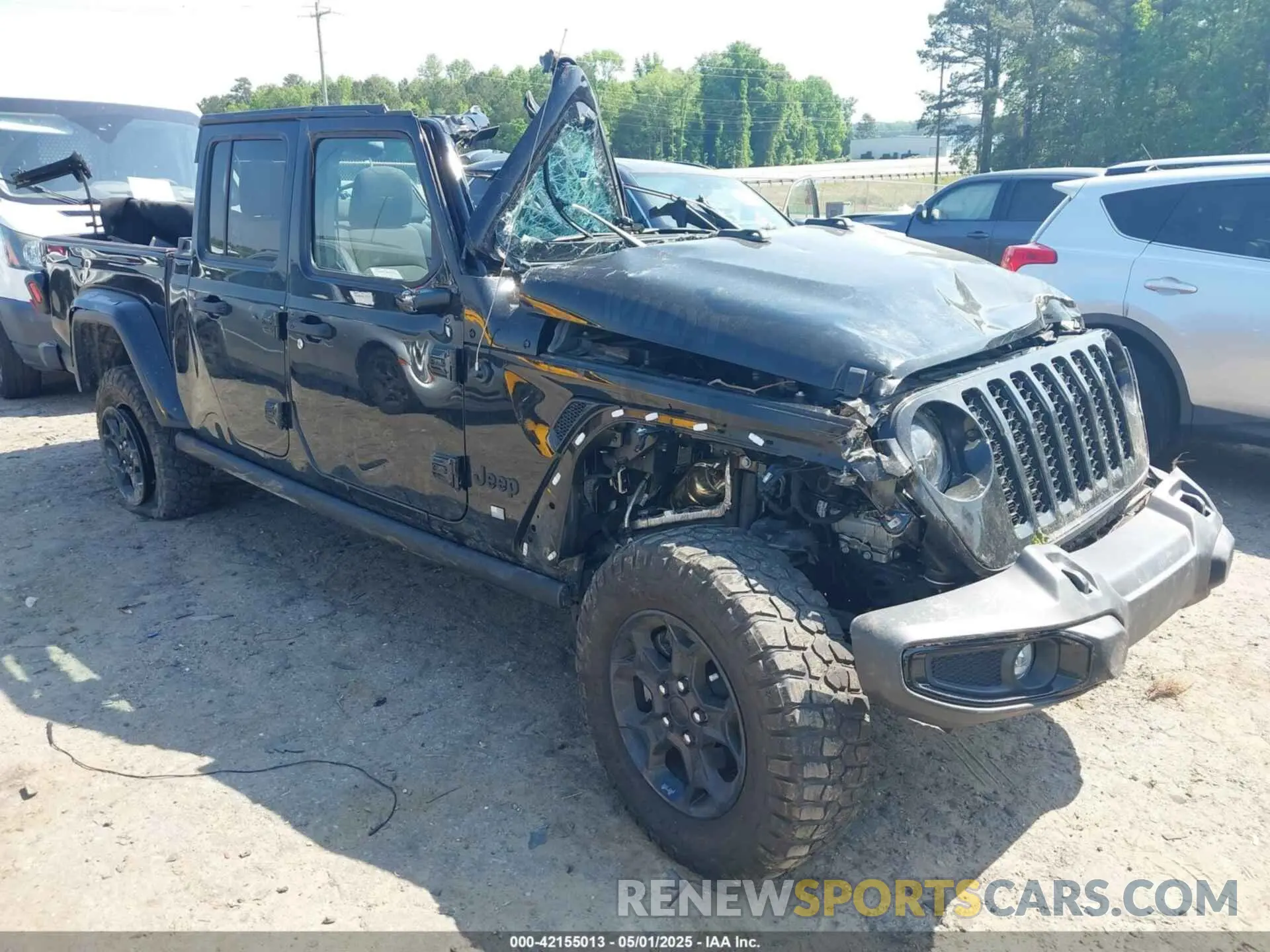 1 Фотография поврежденного автомобиля 1C6HJTAG2PL544870 JEEP GLADIATOR 2023