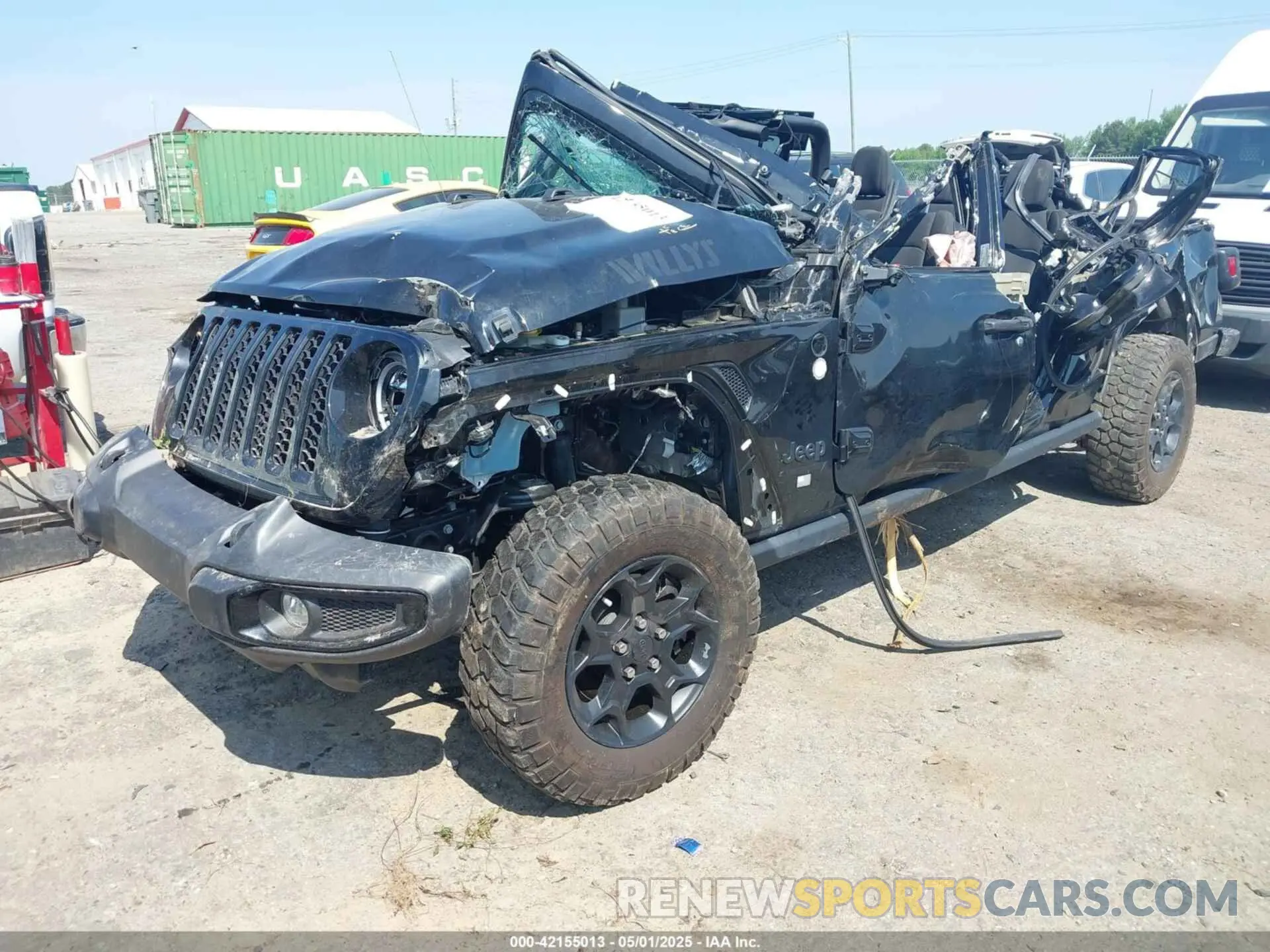 2 Фотография поврежденного автомобиля 1C6HJTAG2PL544870 JEEP GLADIATOR 2023
