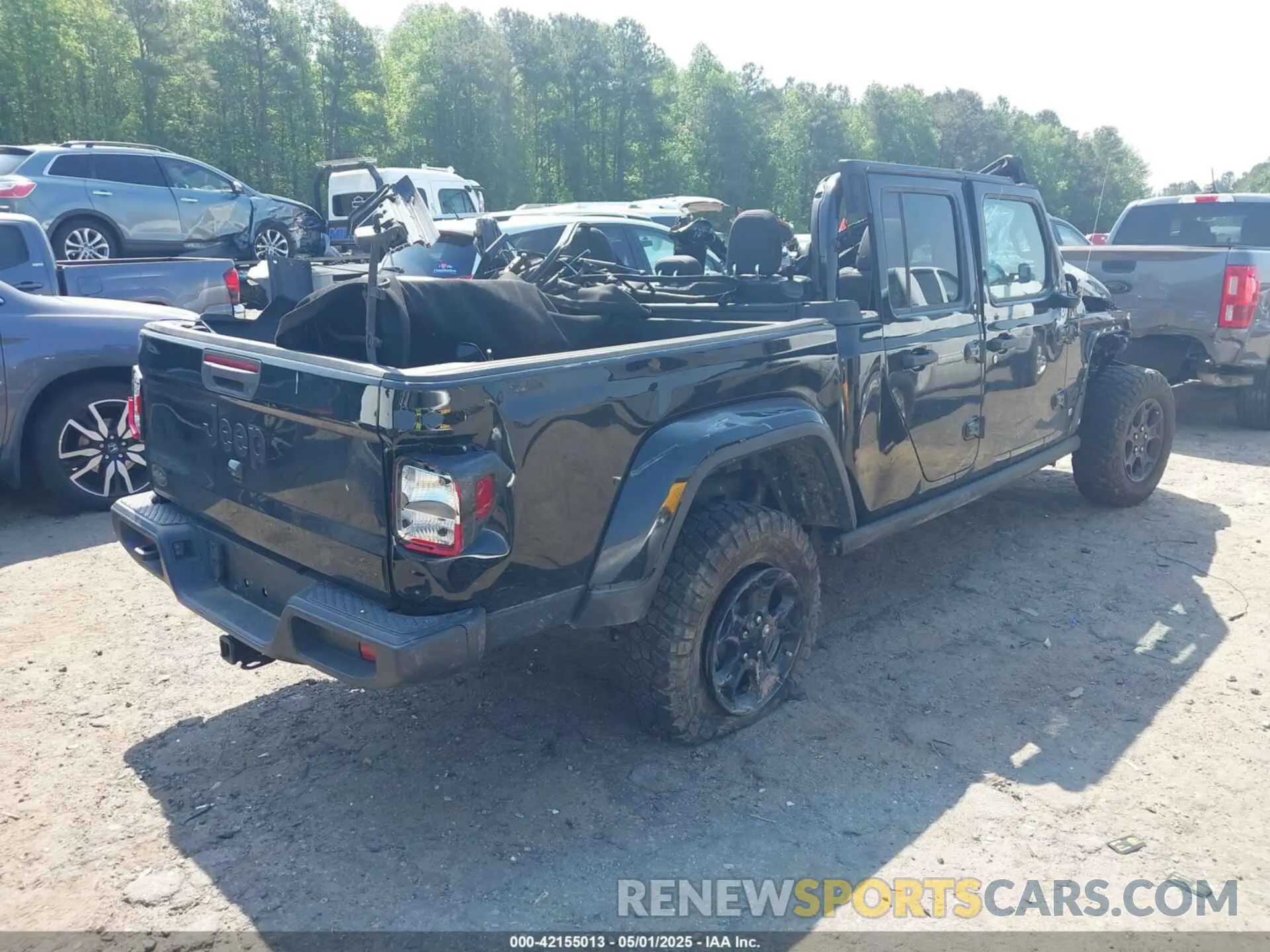 4 Фотография поврежденного автомобиля 1C6HJTAG2PL544870 JEEP GLADIATOR 2023