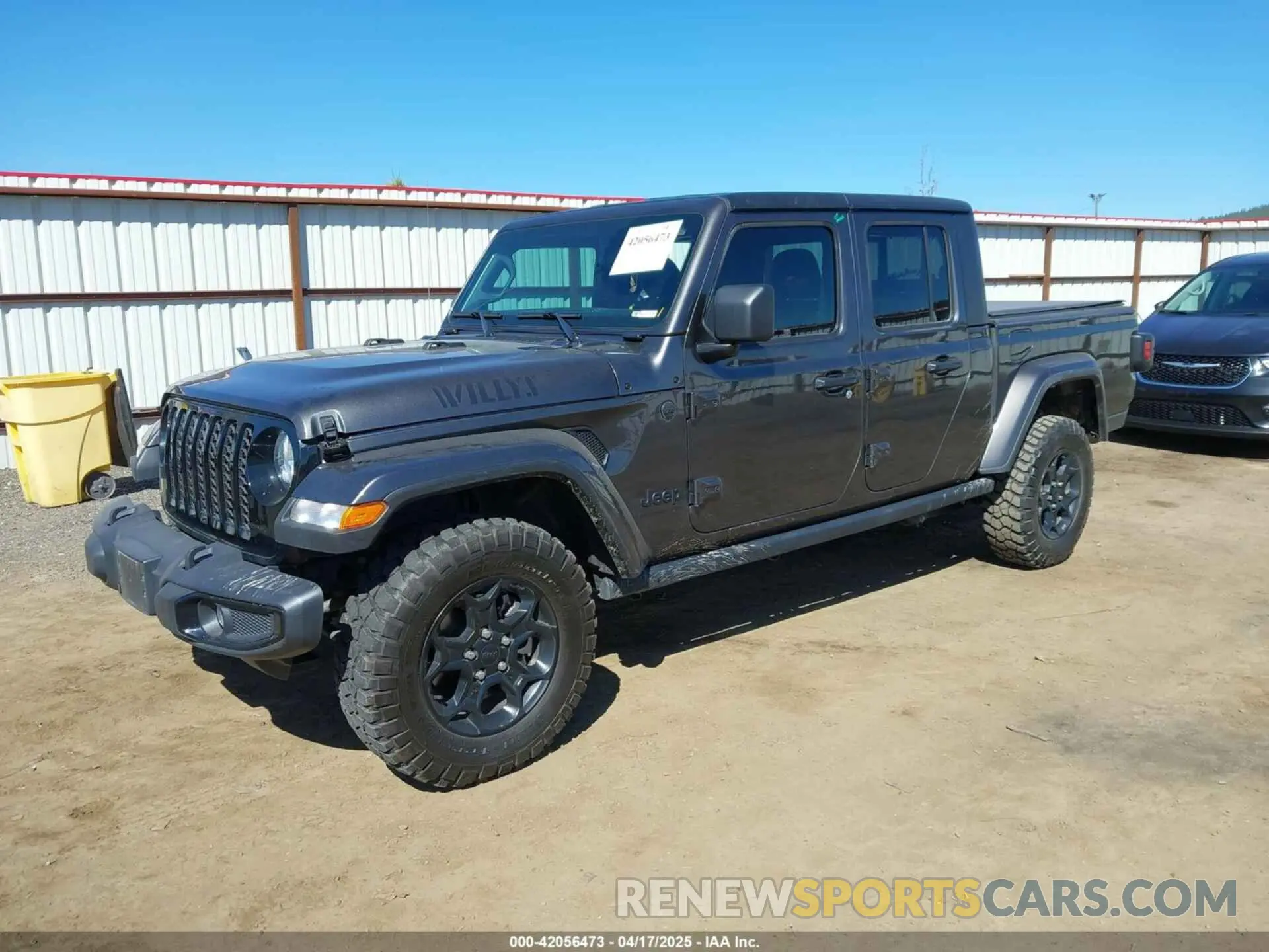 2 Фотография поврежденного автомобиля 1C6HJTAG2PL575276 JEEP GLADIATOR 2023