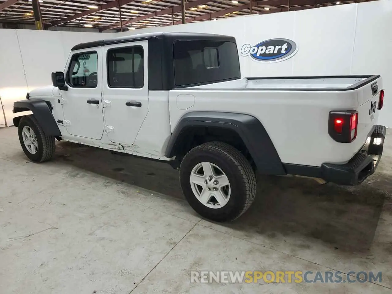 2 Photograph of a damaged car 1C6HJTAG3PL522716 JEEP GLADIATOR 2023