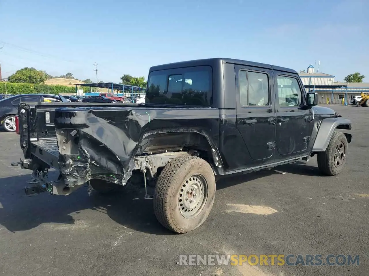 3 Photograph of a damaged car 1C6HJTAG3PL530833 JEEP GLADIATOR 2023