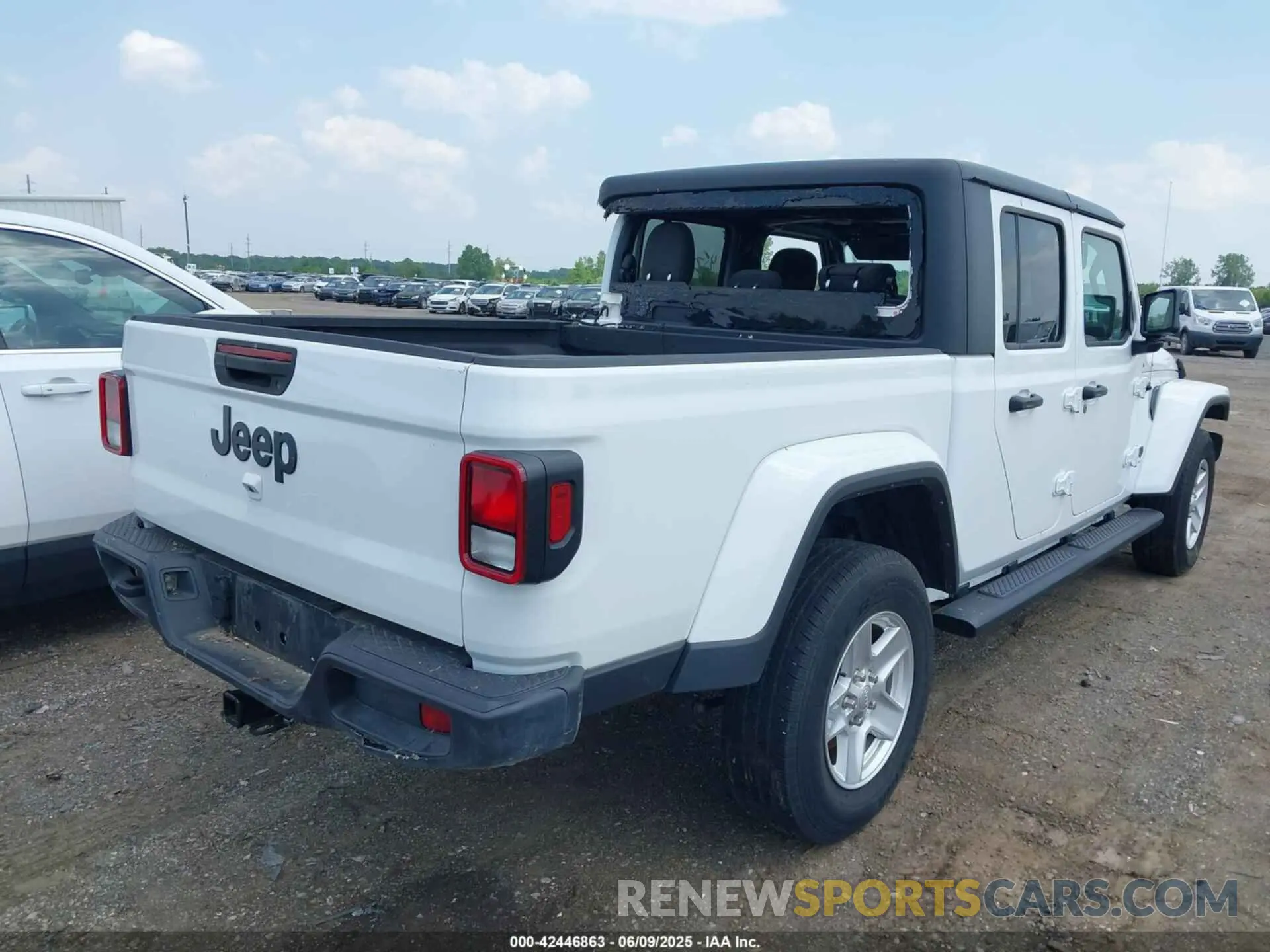 4 Фотография поврежденного автомобиля 1C6HJTAG3PL532694 JEEP GLADIATOR 2023