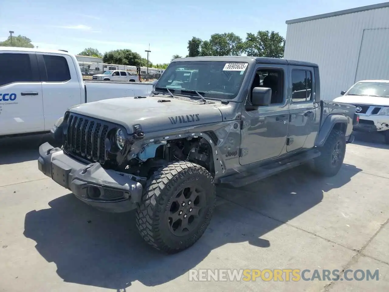 1 Фотография поврежденного автомобиля 1C6HJTAG3PL552959 JEEP GLADIATOR 2023