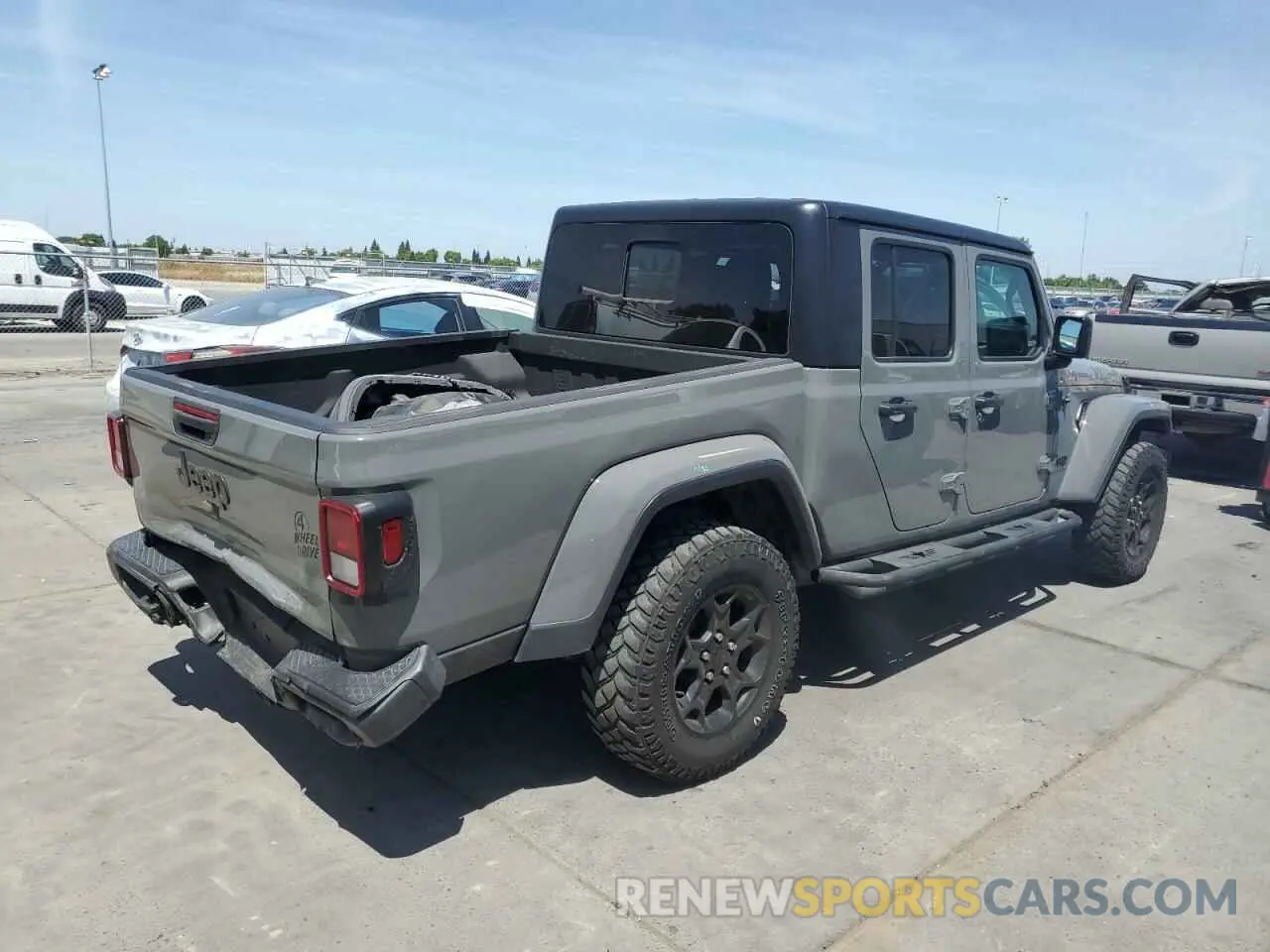 3 Фотография поврежденного автомобиля 1C6HJTAG3PL552959 JEEP GLADIATOR 2023